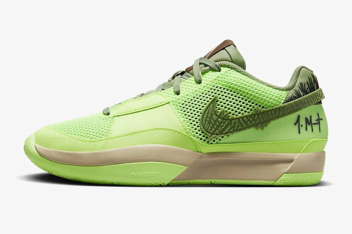 Nike Ja 1 NRG Halloween Ja Morant Green FD6565-300 Men's Nike Ja 1 NRG Halloween Ja Morant Green FD6565-300 Men's