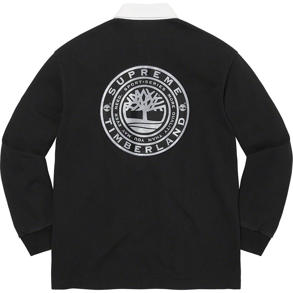SUPREME X TIMBERLAND RUGBY BLACK EXTRA LARGE BRAND NEW OUTER SUPREME X TIMBERLAND RUGBY BLACK EXTRA LARGE BRAND NEW OUTER
