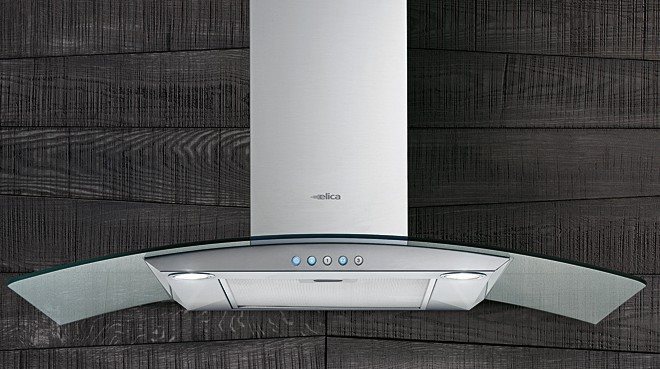 Elica Cappa Cucina Aspirante Parete 90 cm x 45cm Acciaio CIRCUS IX/A/90 68116392