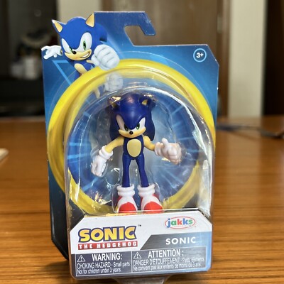 Jakkks Pacific Sonic The Hedgehog 3 inch New In Package 5 Points Articulation