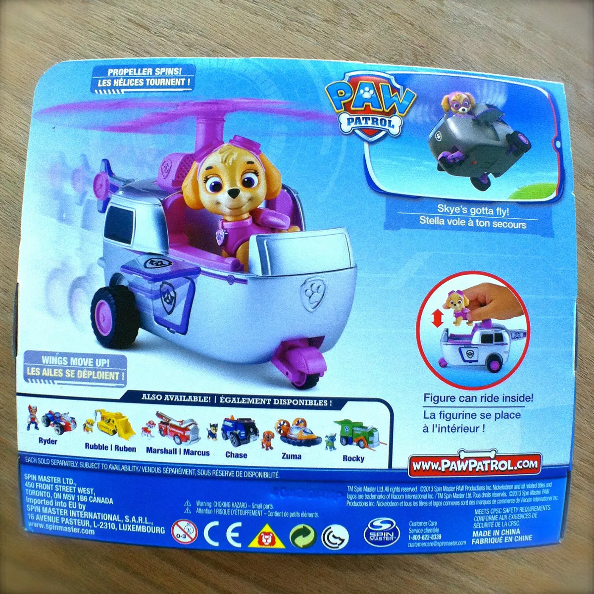Paw patrol skye high flyin helicopter ride on hotsell