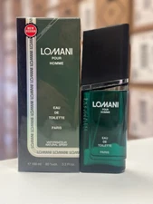 * LOMANI POUR HOMME * Lomani 3.3 / 3.4 oz edt Cologne Men * NEW SEALED BOX *