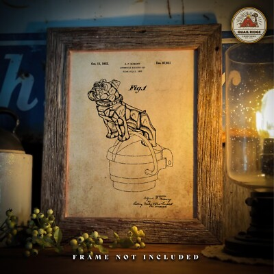 #ad #ad Mack Truck Art Print Patent Radiator Cap Semi Truck Driver Office Wall Decor $9.95