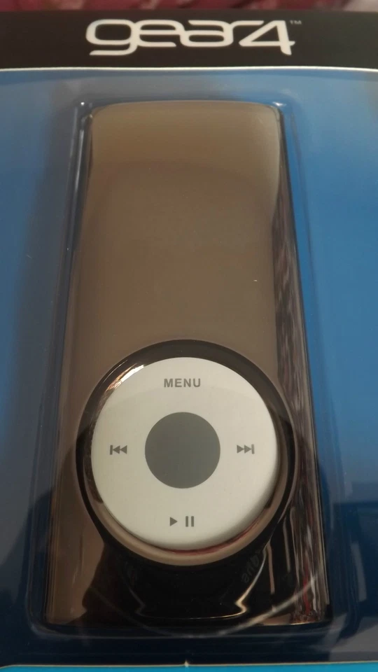 GEAR4 SILVER MIRRORED Crystal Hard Skin Case Icebox Mirror for iPod Nano 4th Gen - Image 2 of 2