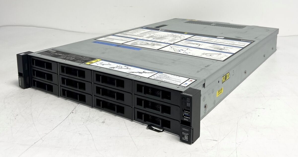 Lenovo Thinksystem SR650 2x Xeon 6138 128GB 6x 4TB 7.2K SAS Lenovo Thinksystem SR650 2x Xeon 6138 128GB 6x 4TB 7.2K SAS