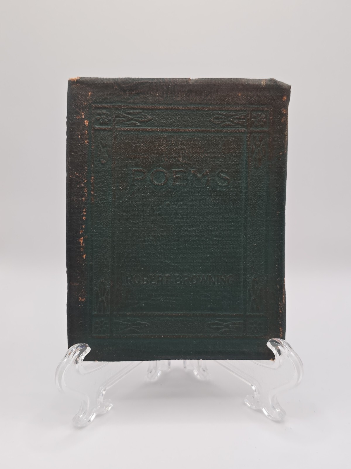 Poems by Robert Browning, Little Leather Library - Antique Mini Book