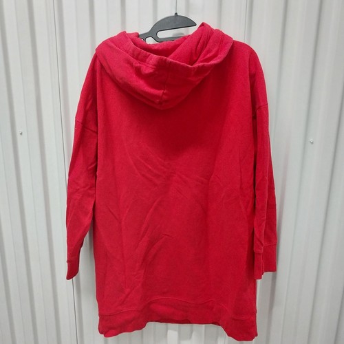 Tommy Hilfiger Damas Rojo Sudadera con Capucha Vestido Talla Grande - Imagen 3 de 3