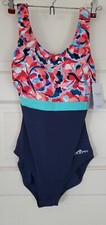 NWT DOLPHIN AQUASHAPE GREAT ESCAPE 1 PC SWIMSUIT SZ 10