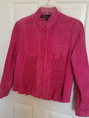 kasper leather jacket