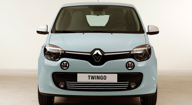 Baguette de calandre chromée pour Renault Twingo III enjoliveur avant carrosserie