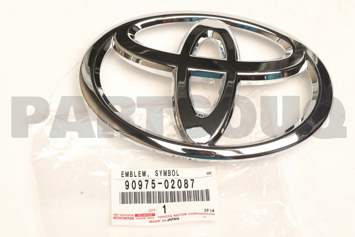 9097502087 Genuine Toyota EMBLEM SYMBOL 90975-02087 | eBay