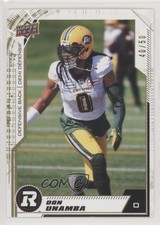 2020 Upper Deck CFL Gold 40/50 Don Unamba #147 l5j