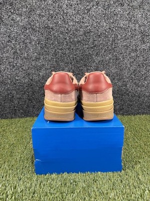 Adidas Gazelle Bold Womens Size 8.5 US Sneakers Shoes Clay Pink