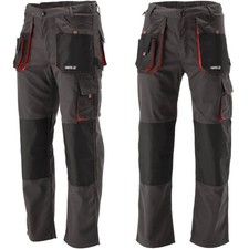Produktbild - YATO ARBEITS-WERKSTATT HOSE ARBEITSHOSE SCHWARZ BUNDHOSE HERREN GR. S-XL