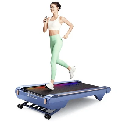 UREVO CyberPad Smart Treadmill | 14% Incline, Quiet Treadmill with App
