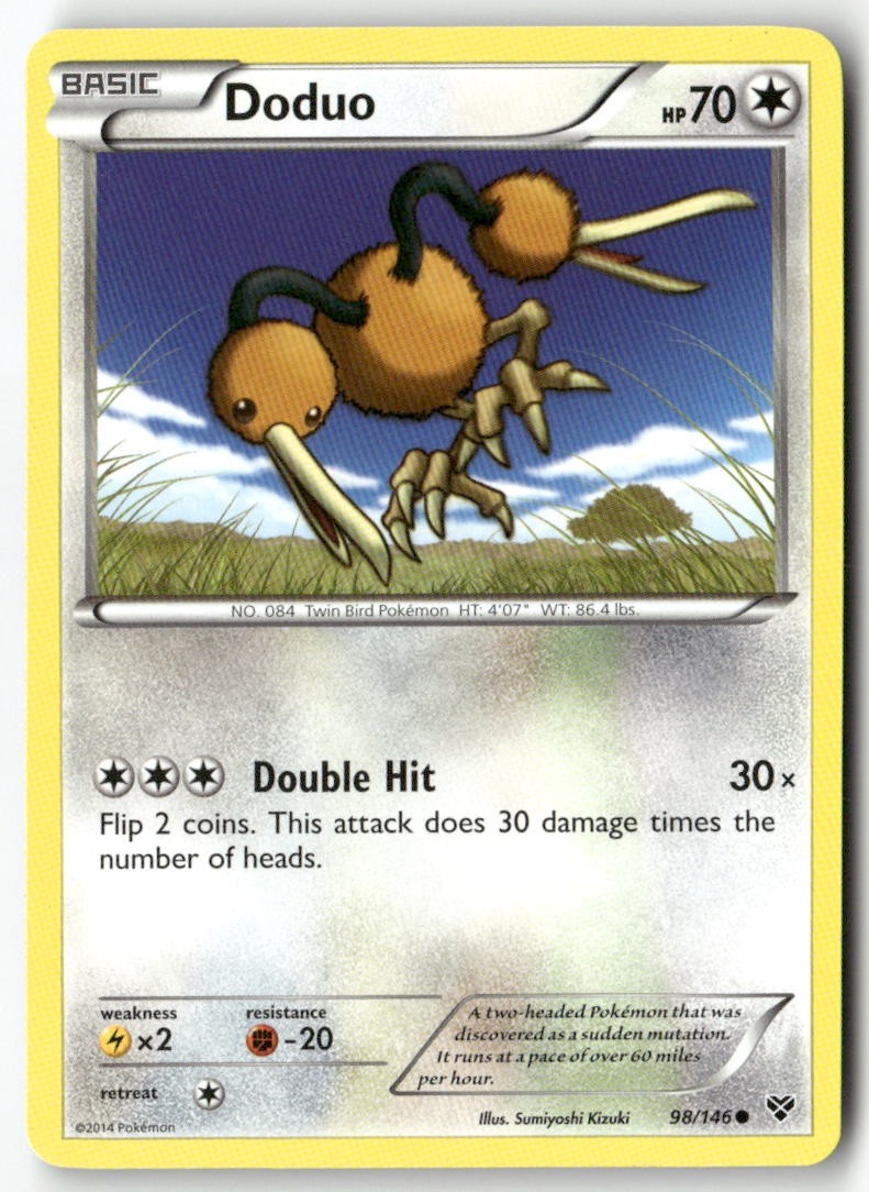 Doduo [XY - 98/146] Common XY Base Set EN LP