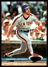 Howard Johnson 1991 Stadium Club #86 Mets MLB READ FREE SHIPPING AutographDen
