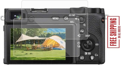 #ad 2PCS Screen Protector for Sony Alpha A6600 A6400 A6300 A6100 A6000 A5000 Nex 7 N $14.88