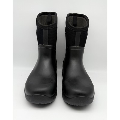 Bogs Mens Bozeman Mid Boots US 10 EU 43 Black Waterproof  display picture 2