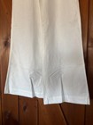 Outback Red  Linen/Cotton Flared Leg Pants in White Size 6   EXL. Cond. — photo 3
