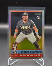 2025 Topps Heritage - High Number SP Andres Chaparro #418 Chrome Refractor (RC)