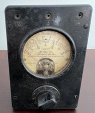 Weston Model 695 Power Level Indicater Type 3A Untested Decibel Voltmeter