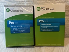 INTUIT QUICKBOOKS PRO 2015 FOR WINDOWS FULL USA DVD PERMANENT VERSION SEALED