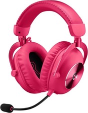 Logitech PRO X 2 LIGHTSPEED Wireless Gaming Headset - Magenta