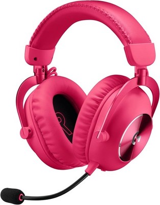 Logitech PRO X 2 LIGHTSPEED Wireless Gaming Headset - Magenta