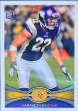 2012 Topps Harrison Smith Rookie #15 (RC)