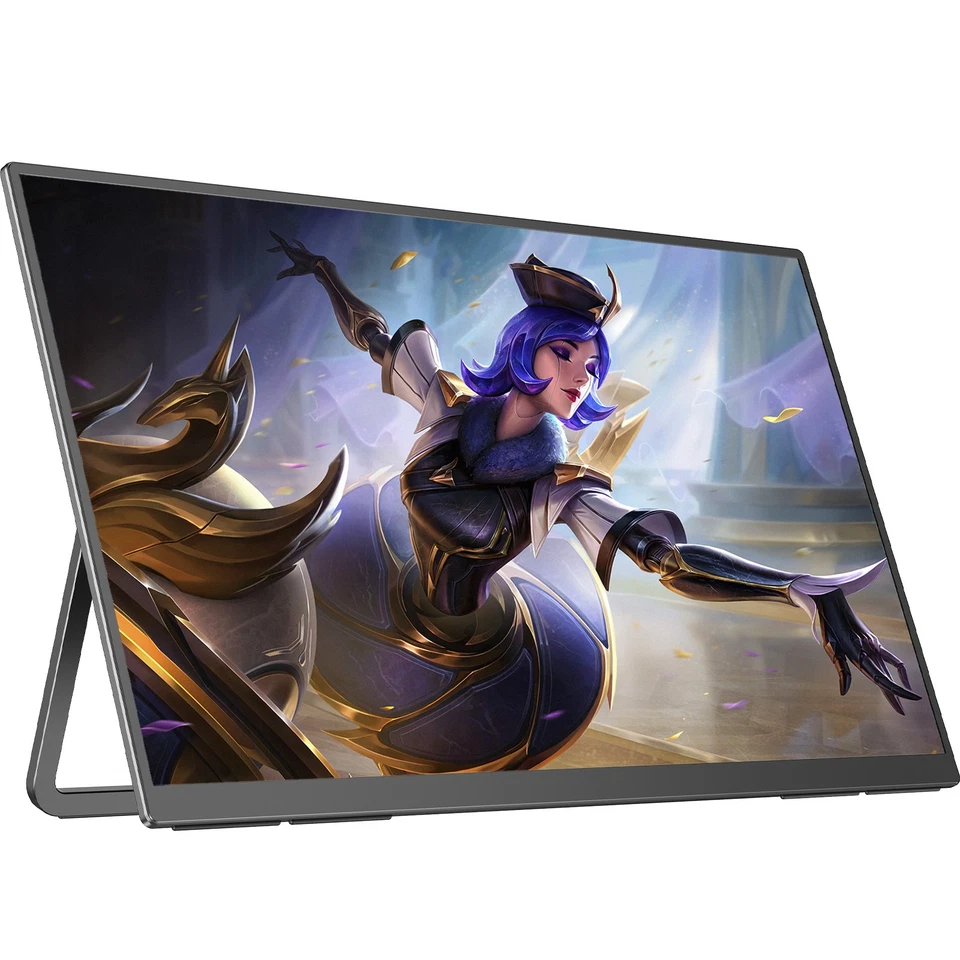 UPERFECT 23,8 Zoll Tragbarer Gaming Monitore 1920*1080 100Hz Freistehend Display