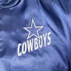 Logo Athletic Dallas Cowboys NFL Football Blue Jacket, Size M — photo 3