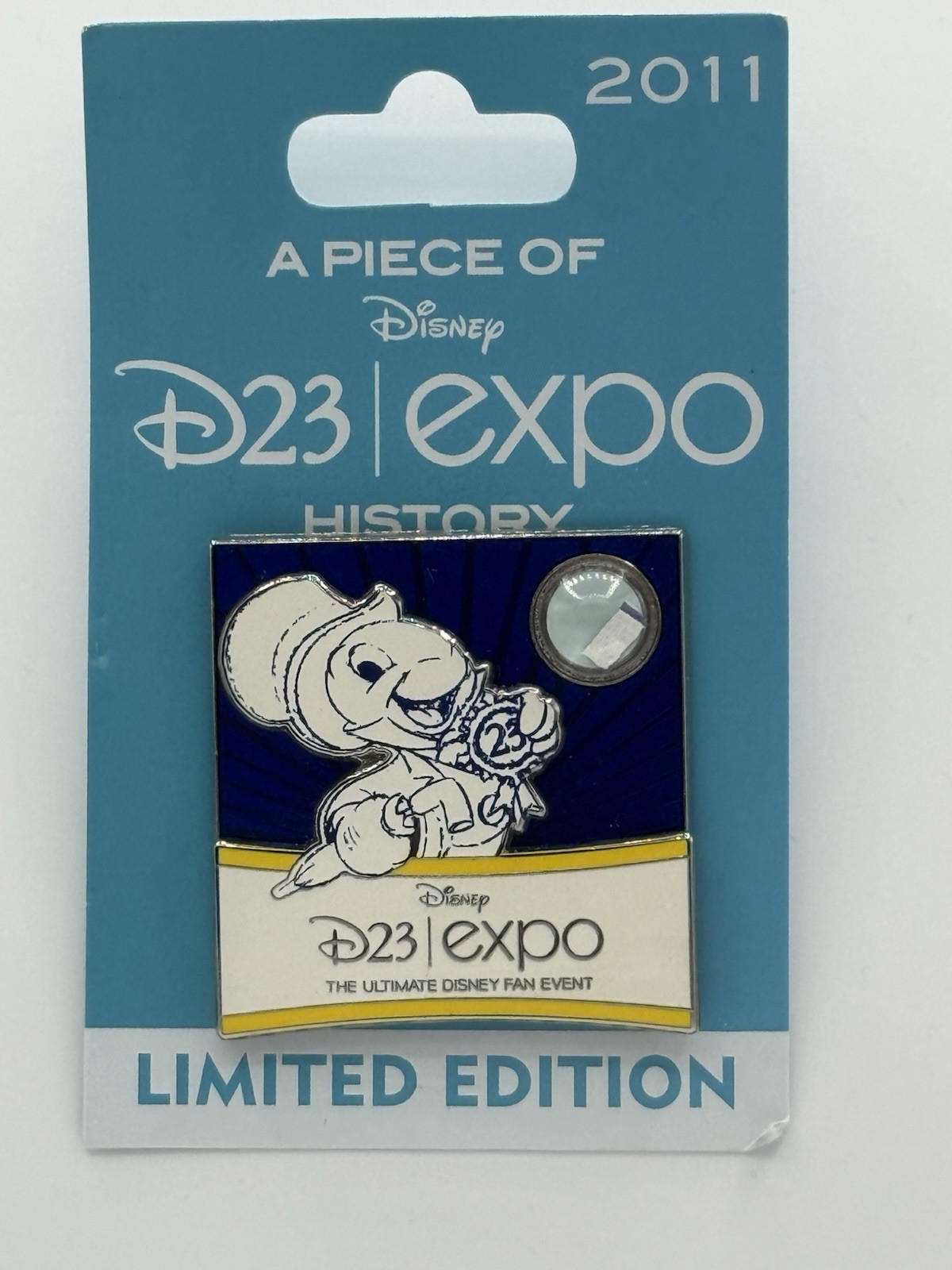 NEW Disney Pin D23 Expo 2011 "A Piece of D23 Expo History" LE 1000