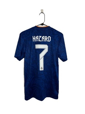 Real Madrid Hazard #7 2021/22 Small Away Shirt Excellent Condition H40942
