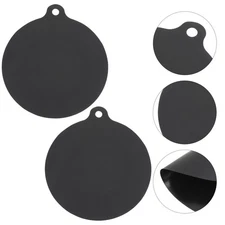  2 Pcs Heat Resistant Mat Induction Stove Protector Cooktop Pan for Range