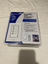 Intermatic EI210WC Electronic Countdown Timer Wall Switch 10-60 Min White NIP