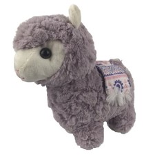 Kellytoy Alpaca Llama Plush Purple Lavender 9'' Stuffed Animal Toy 2018