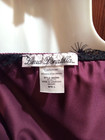LINEA DONATELLA LADIES BABYDOLL SLEEP WEAR SIZE LARGE COLOR BURGUNDY — photo 4