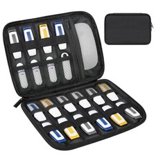 USB Flash Drive Case Thumb Drive Holder Case Organizer Portable Electronic Ac...