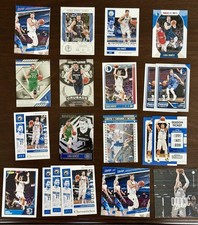 Luka Doncic 22‑Card Lot – Panini, Hoops, Chronicles, Contenders, Inserts – Mavs