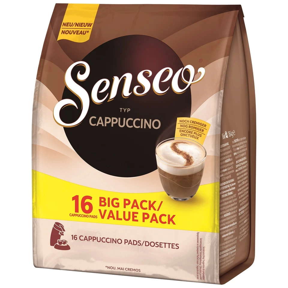 SENSEO Pads Typ Cappuccino Senseopads 5 x 16 Getränke Kaffeepads Vorteilspack - Bild 4 von 4