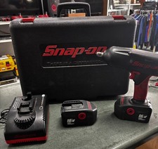 Snap-on Ct4850 12 18v Impact Wrench W Case 2 Batterys And Charger