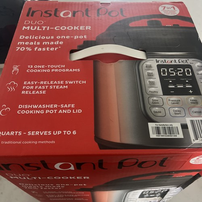 #ad #ad Instapot Duo 60 V3 6 Quart Multi Use Pressure Cooker 7 in 1 $50.00