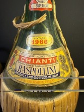 Vintage EMPTY Chianti Bottles 1960s