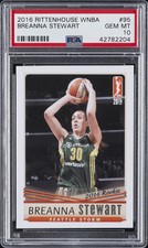 2016 RITTENHOUSE WNBA #95 BREANNA STEWART ROOKIE RC PSA 10