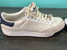 Adidas Rod Laver Cloud White/Collegiante Navy Tennis Shoes Sz 9