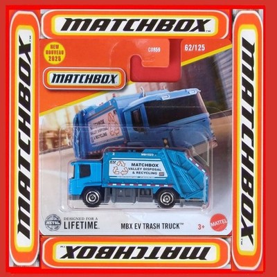 MATCHBOX 2025   MBX EV TRASH TRUCK  C0859 JBR32-LA10  62/125  NEU&OVP