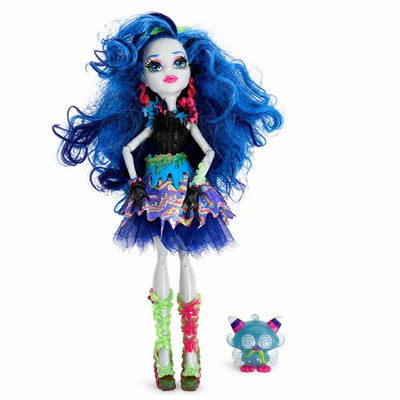 #ad Monster High Sweet Screams Ghoulia Yelps Doll with Sir Hoots A Lot Mattel 11in $98.98