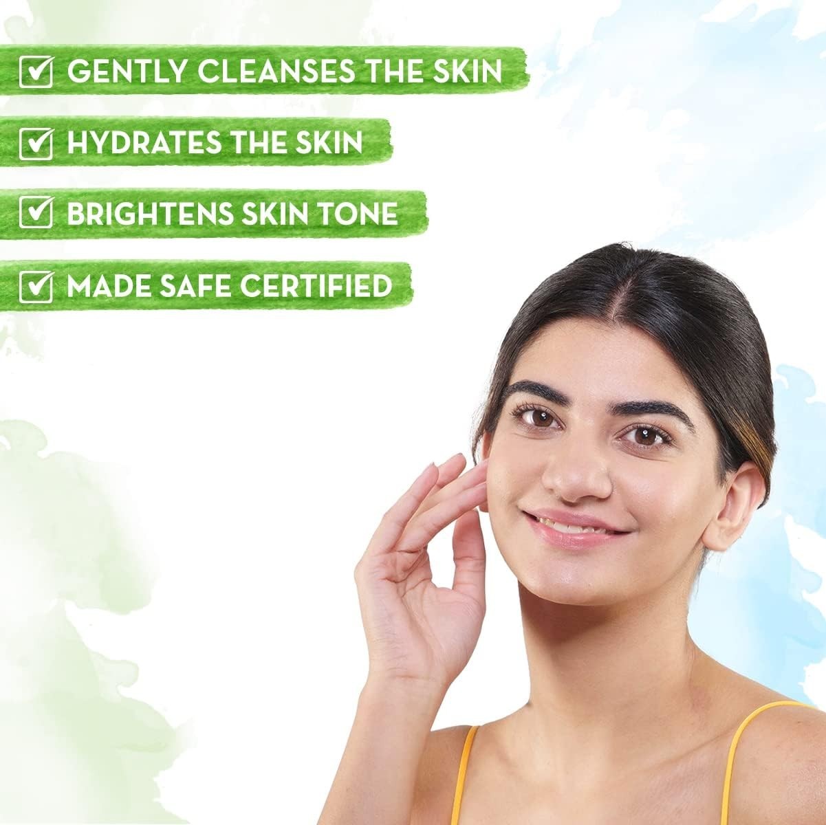 Mamaearth Rice Face Wash With Rice Water & Niacinamide for Glass Skin 100 ml .