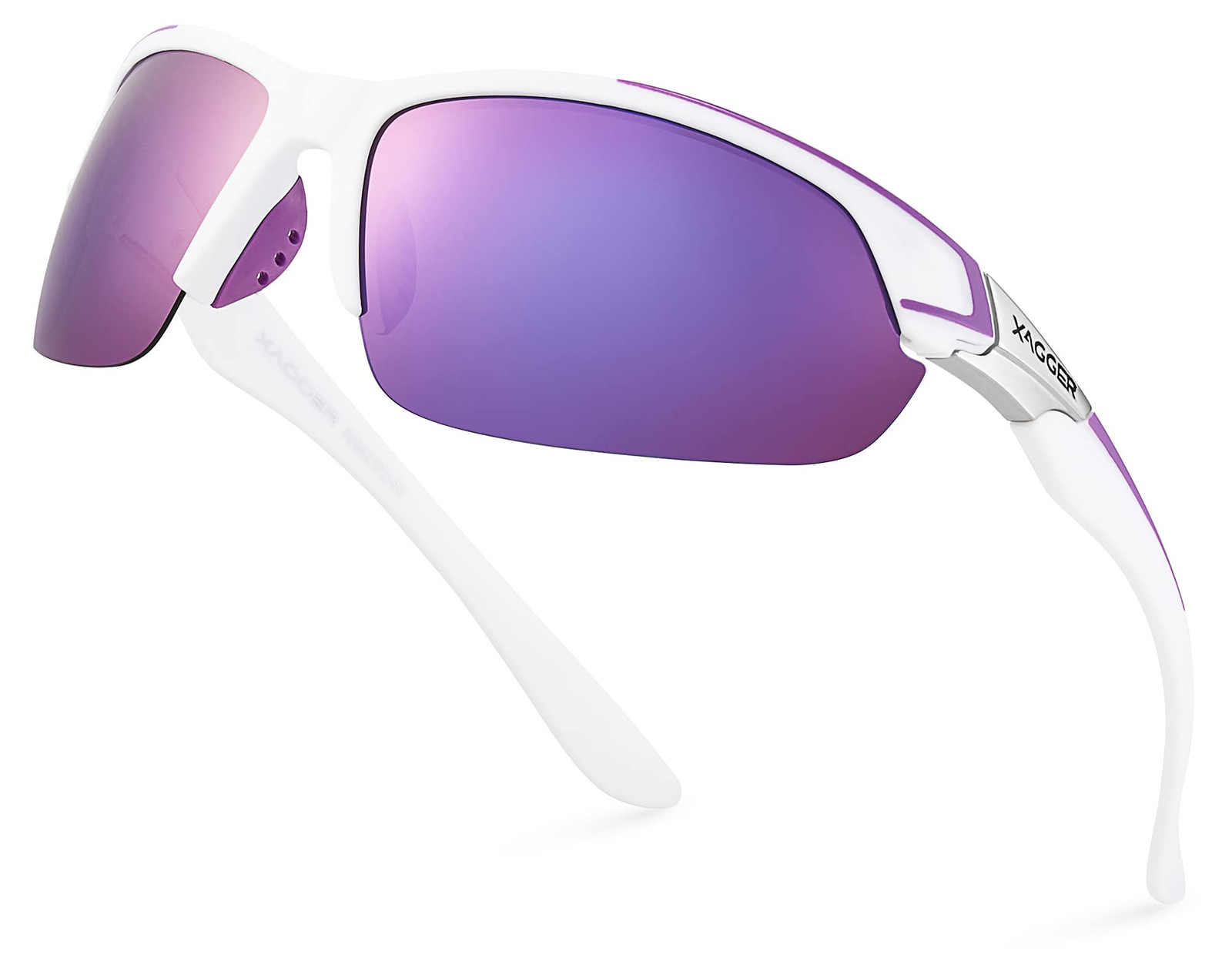 Polarized Sports Sunglasses for Men Women UV400 Wrap Around Baseball Softball